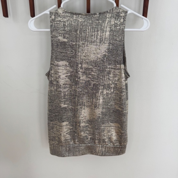 Anthropologie Women's Shimmer Sleeveless V-neck - Picture 2 of 3